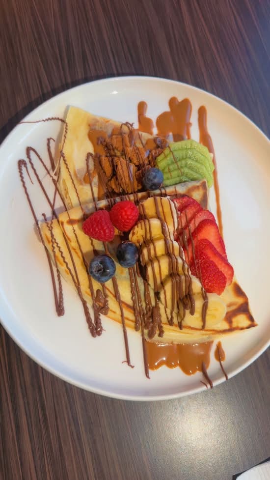 Crêpes Lotus Biscoff Et Fruits