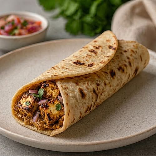 Paneer Tikka Wrap / Wrap au Paneer Tikka