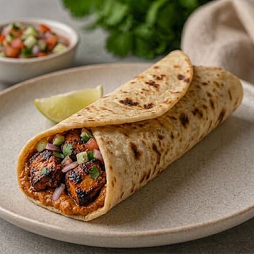 Chicken Tikka Wrap / Wrap au Poulet Tikka
