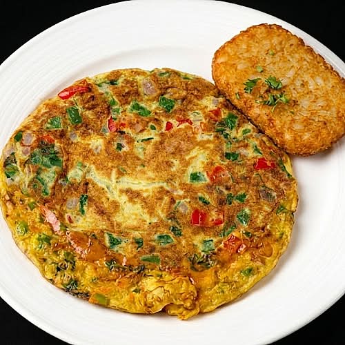 Veggie Garden Omelette / Omelette Jardin de Légumes