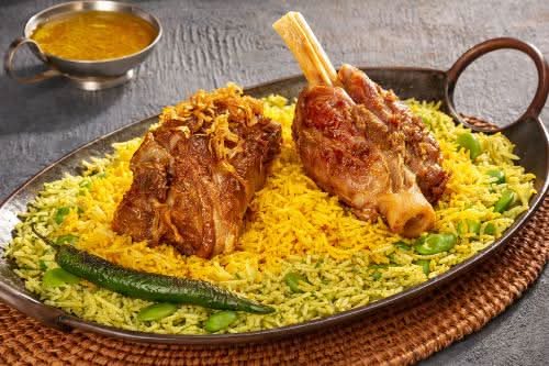 Baghali Polo & Mixed Lamb Shank & Lamb Neck باقالی پلو با میکس گردن و ماهیچه