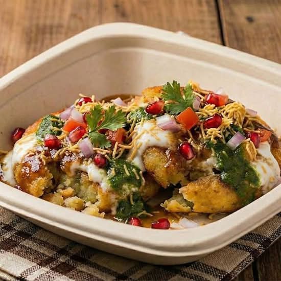 Aloo Tikki Chaat