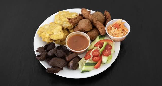 Tassot Cabrit (Fried Goat Meat)