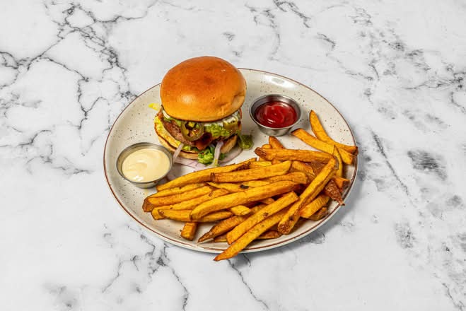 Portobello Mushroom Burger
