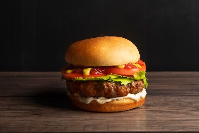 Lamb Burger & Side
