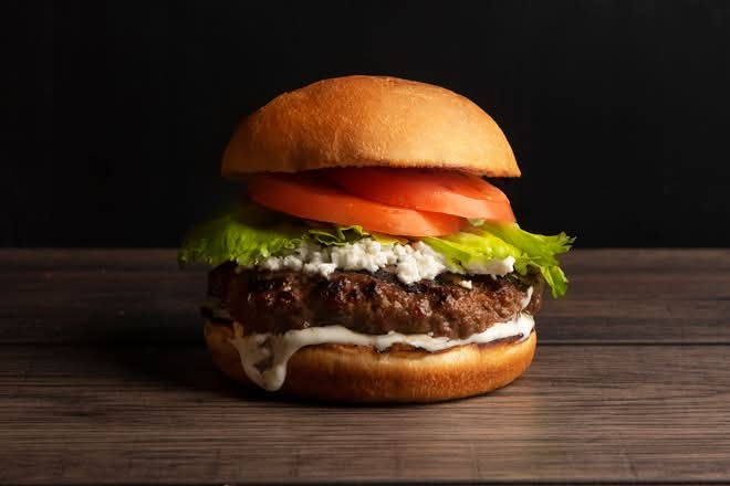 Greek Burger & Side