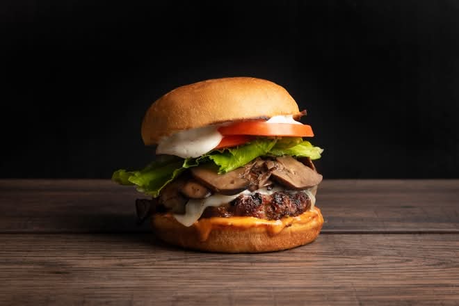 Cajun Burger & Side