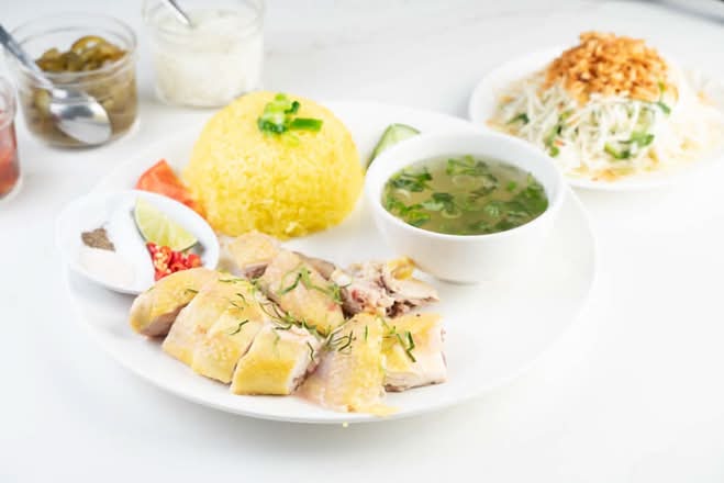 Cơm Gà Hội An - Hoi An style Rice with Chicken Salad