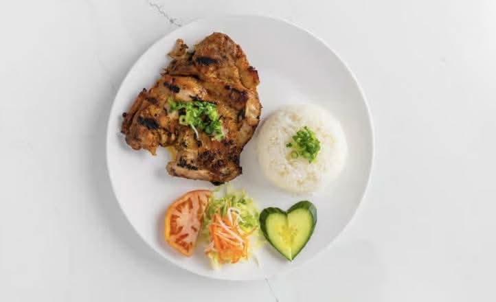 Cơm Gà Nướng - Grilled Chicken Rice