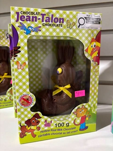 Hollow Milk Chocolate Easter Animals