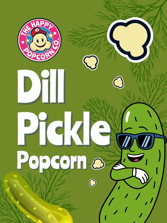 Dill Pickle Popcorn