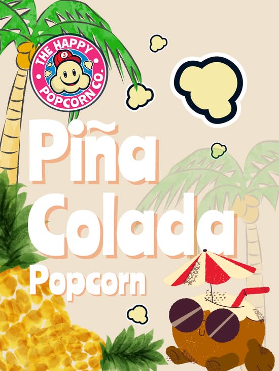 Piña Colada Popcorn