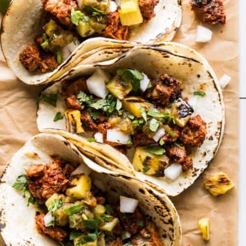 Al Pastor Chicken Tacos (Lunch 2pc)
