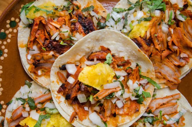 Al Pastor Tacos - Pork