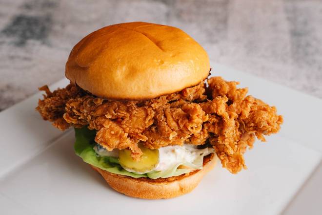 Burger poulet classique/ classic chicken burger