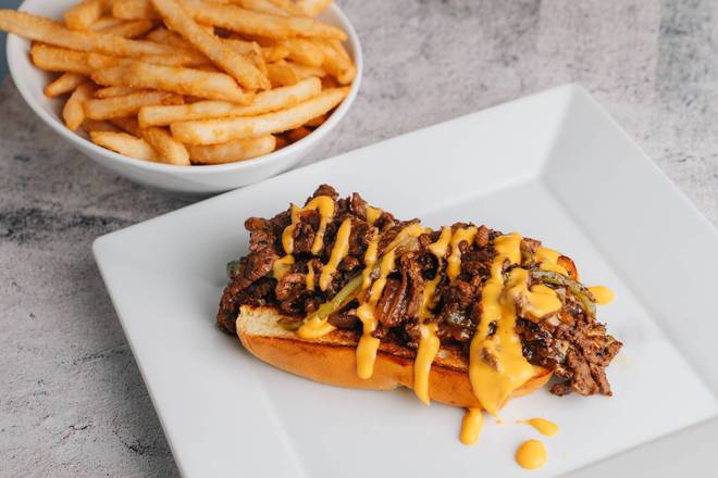 Trio Sandwich philly steak/philly steak sandwich combo