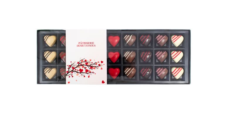 COEUR FONDANT EN CHOCOLAT