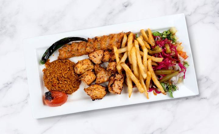 Chicken Grill Dinner for 1 (2 Chicken Shish, 1 ChickenAdana)