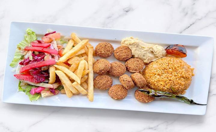 Falafel Plate Dinner (10 pcs)