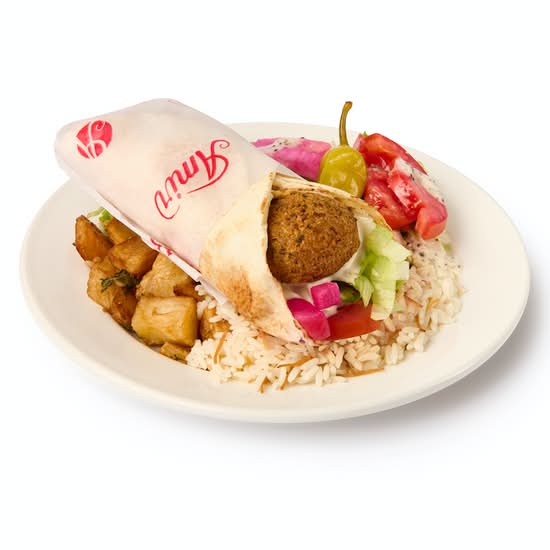Assiette Pita Falafel