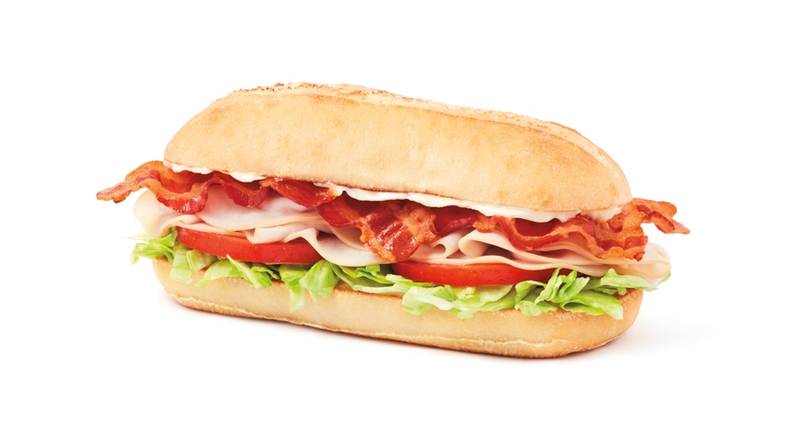 Turkey Bacon Club Artisan Sandwich