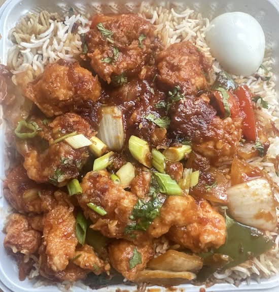 Hyderabadi Dum Chili Chicken Biryani