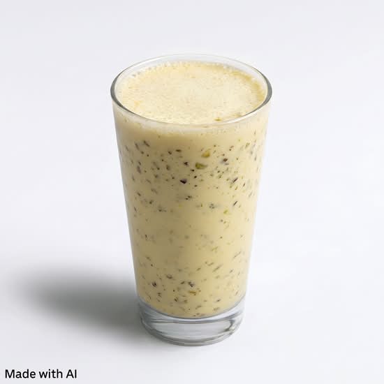 Kesar-Pista Milkshake