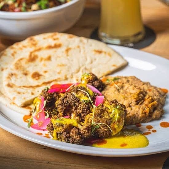 Cauliflower Shawarma Plate