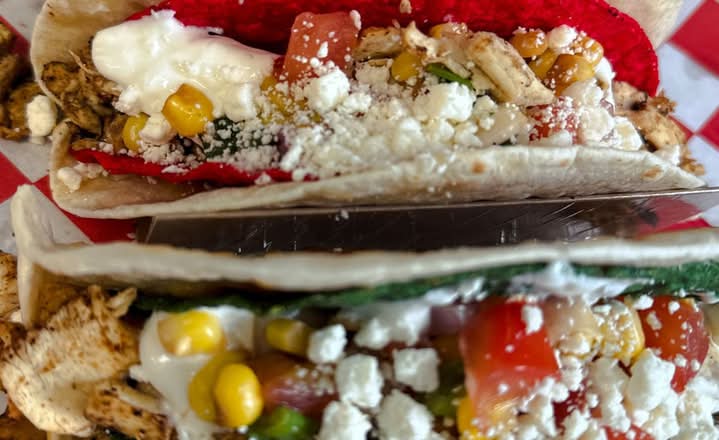 Cajun Chicken Tacos- The Brooklyn Deli