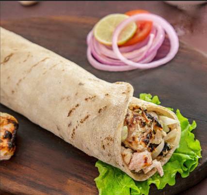 Chicken Malai Tikka Roll