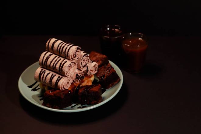 Double Chocolate Brownie Roffle