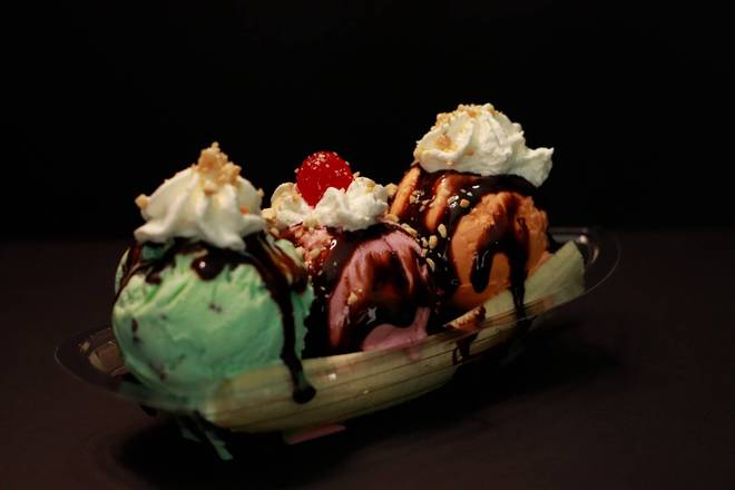 Banana Split Ice Cream