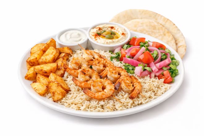Assiette de crevette / Shrimp plate