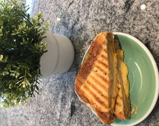 Double Decker Grilled Cheese Sandwich