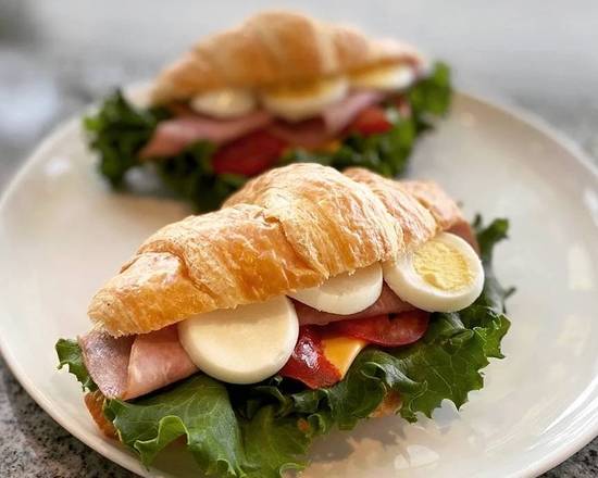 Breakfast Ham And Cheese Croissant