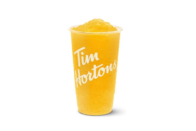 Limonade givrée à la mangue