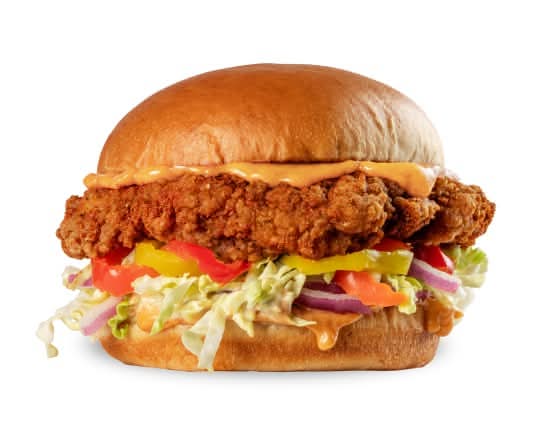 Southwest Crispy Chicken Burger