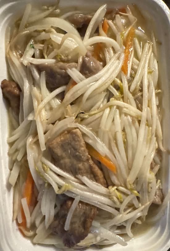 57. Beef Chop Suey(Bean Sprouts)
