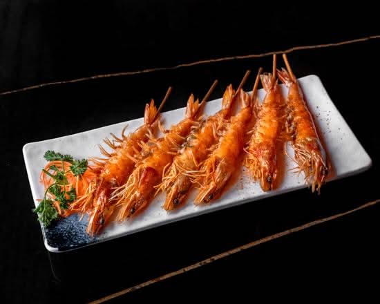Brochette De Crevette (Shrimp Skewer) (6 pcs)