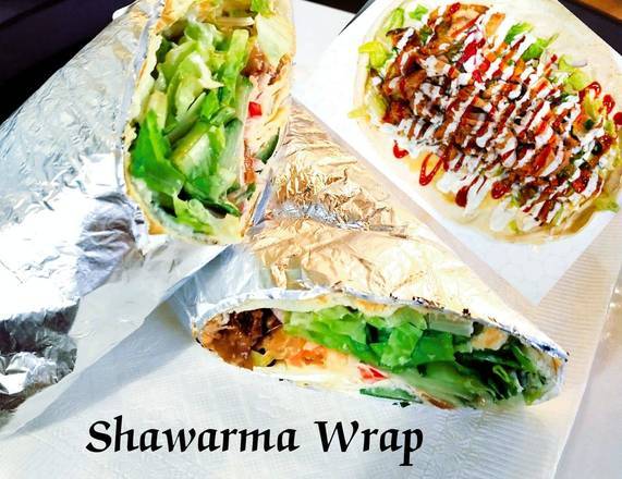 Chicken Shawarma in Naan bread