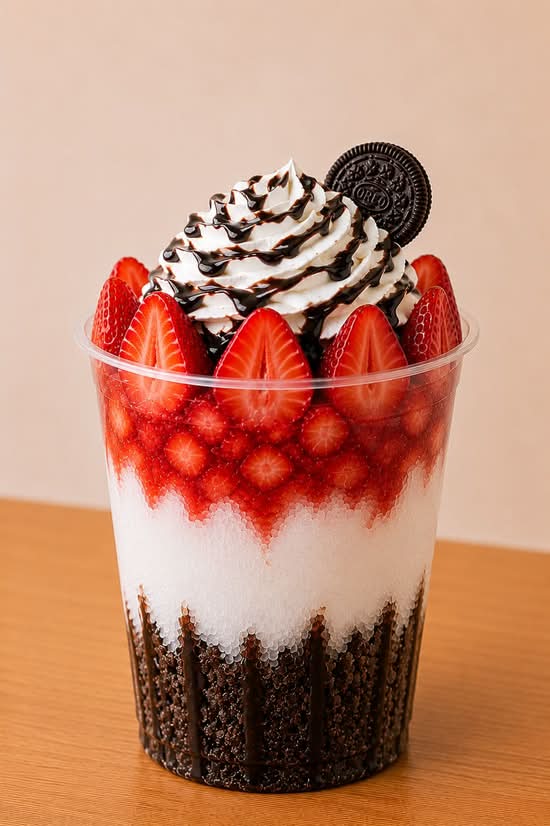 Choco Berry Crunch Snow Ice