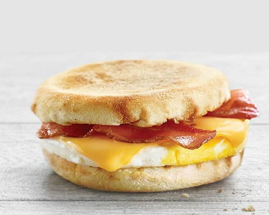 Double Bacon English Muffin