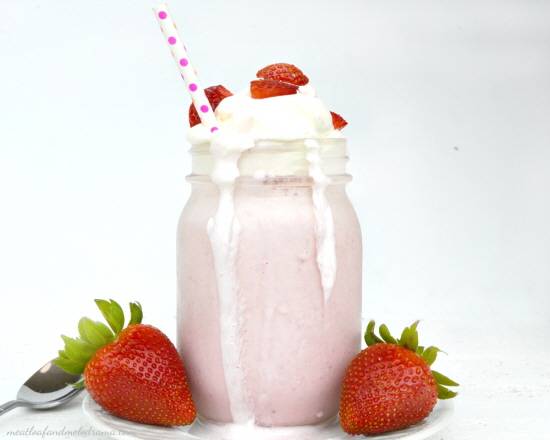 Fresh Strawberry Milkshake