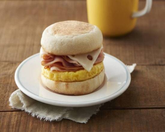 Double Ham English Muffin