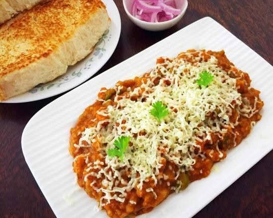 Cheese Pav Bhaji