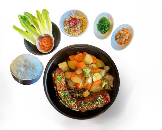 Korean Pork Belly Steak