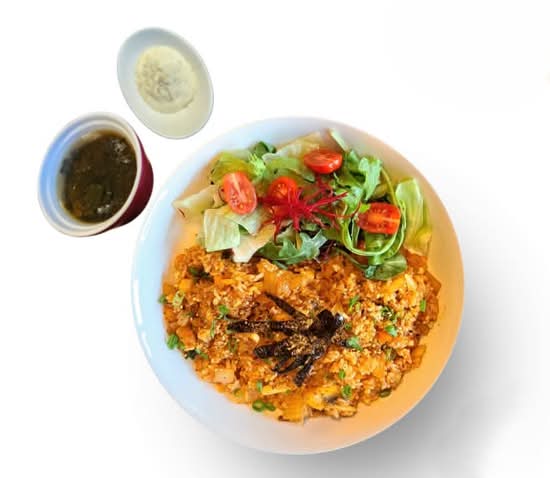 Kimchi Seafood Stir Fried Rice