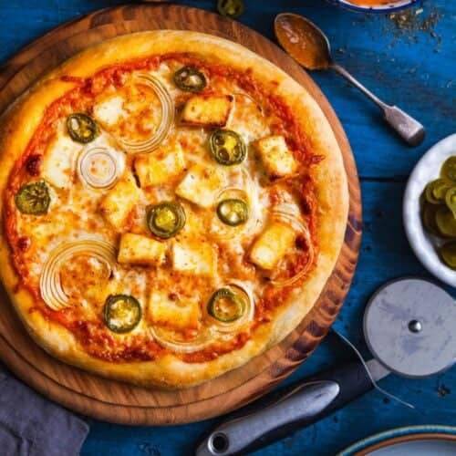 BBQ Paneer Pizza