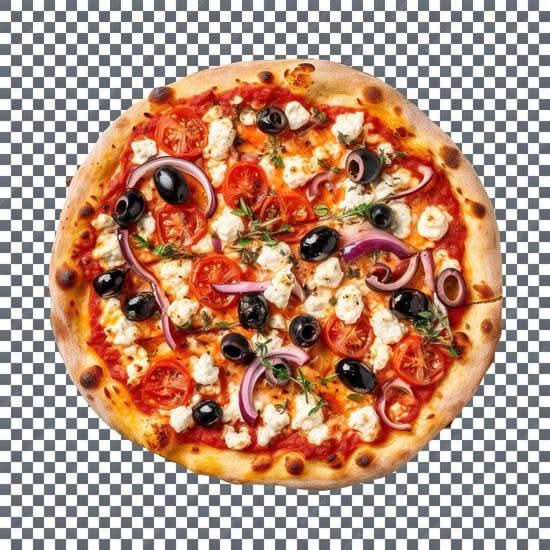 Pizza Végétarienne / Vegetarian Pizza