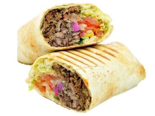 Beef Shawarma Wrap